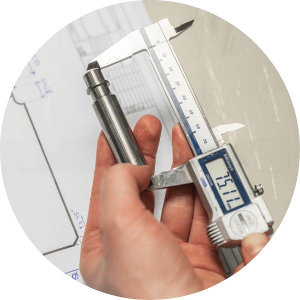 Middels CNC slijpservice rondslijpen naar tekening