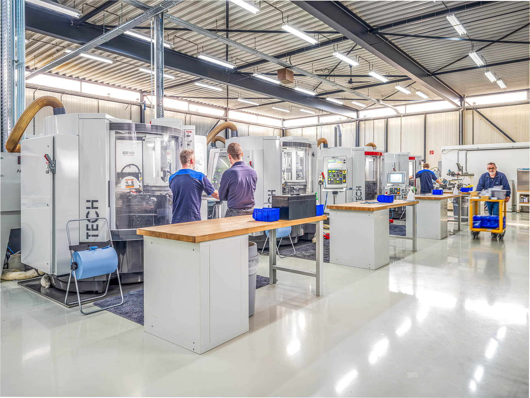 CNC Slijpservice voor hardmetaal in een slijperij