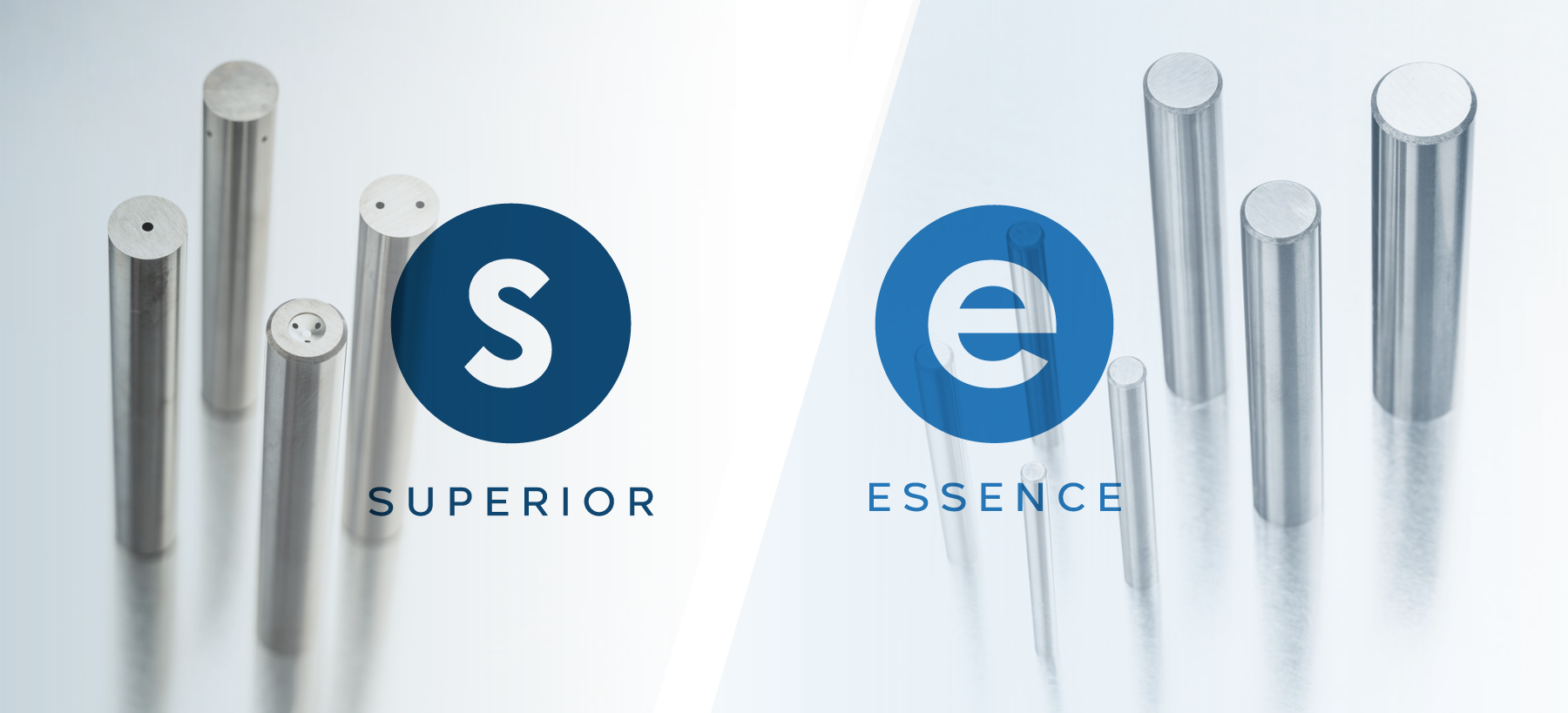 Diverses barres de carbure de nos gammes Superior et Essence